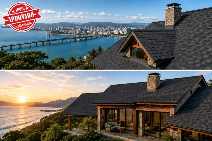 Telha Shingle em Florianópolis: A partir de R$ 79,90/m², com Entrega e Qualidade Garantida